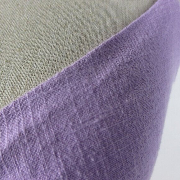 ASOS DESIGN fuller bust textured tie front crop beach top in lilac Size 14 - Picture 6 of 8